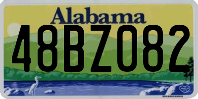 AL license plate 48BZ082