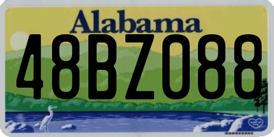 AL license plate 48BZ088