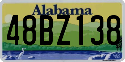 AL license plate 48BZ138