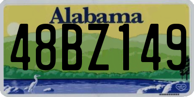 AL license plate 48BZ149