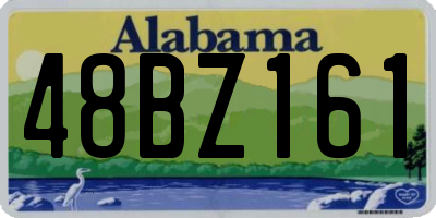 AL license plate 48BZ161
