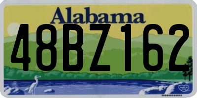 AL license plate 48BZ162
