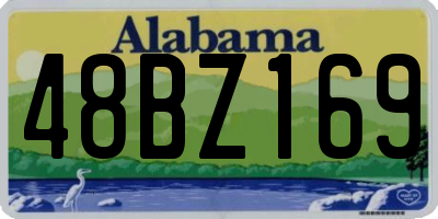 AL license plate 48BZ169