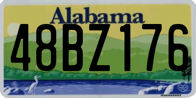 AL license plate 48BZ176