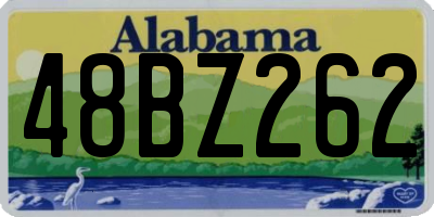 AL license plate 48BZ262