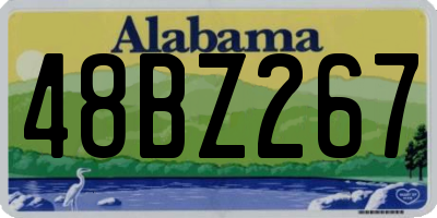 AL license plate 48BZ267