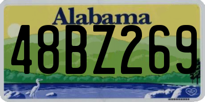 AL license plate 48BZ269