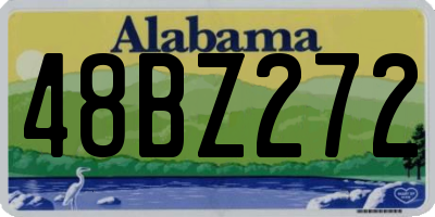 AL license plate 48BZ272