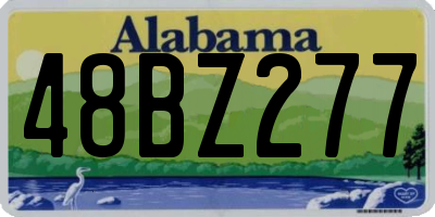 AL license plate 48BZ277