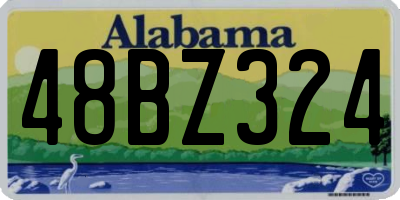 AL license plate 48BZ324