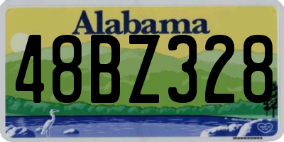 AL license plate 48BZ328