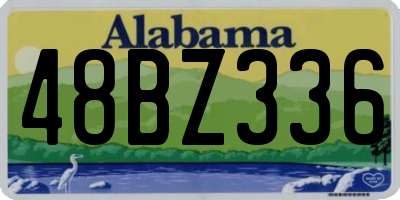 AL license plate 48BZ336