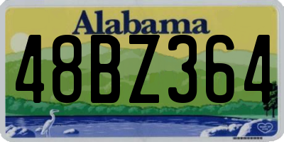 AL license plate 48BZ364