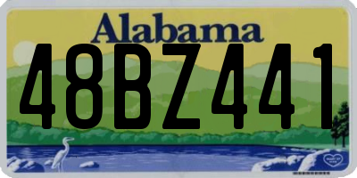 AL license plate 48BZ441