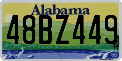 AL license plate 48BZ449