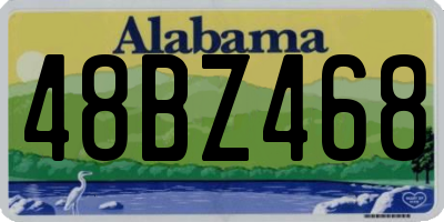 AL license plate 48BZ468