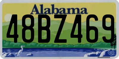 AL license plate 48BZ469
