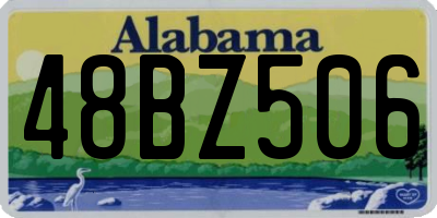 AL license plate 48BZ506