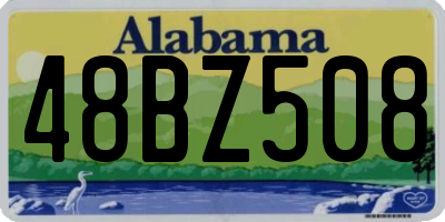 AL license plate 48BZ508