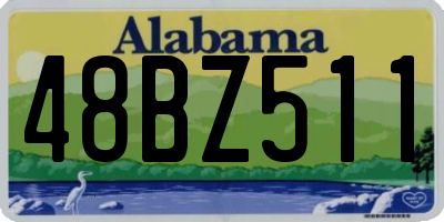AL license plate 48BZ511