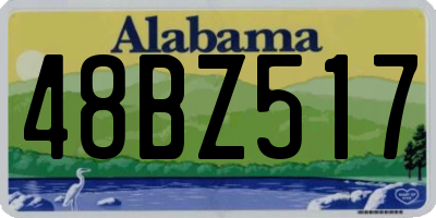 AL license plate 48BZ517