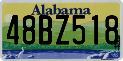 AL license plate 48BZ518
