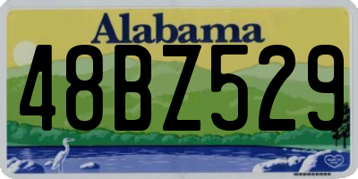 AL license plate 48BZ529