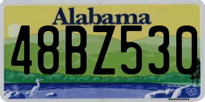 AL license plate 48BZ530