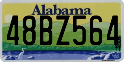AL license plate 48BZ564