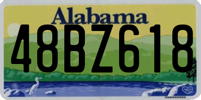 AL license plate 48BZ618