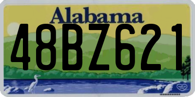 AL license plate 48BZ621