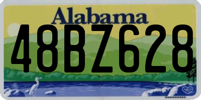 AL license plate 48BZ628