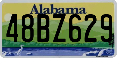 AL license plate 48BZ629