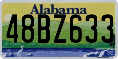 AL license plate 48BZ633