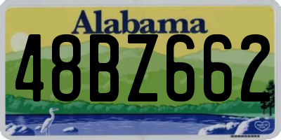 AL license plate 48BZ662