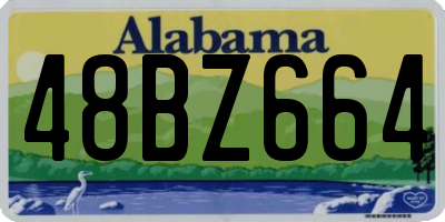 AL license plate 48BZ664