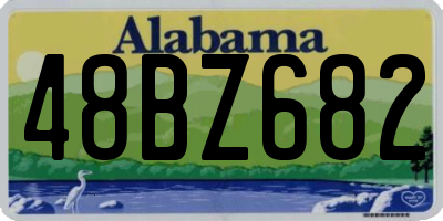 AL license plate 48BZ682