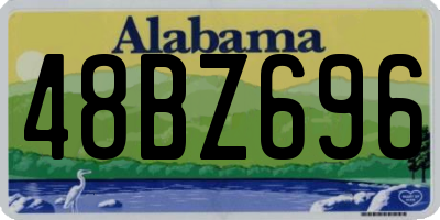 AL license plate 48BZ696