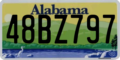 AL license plate 48BZ797