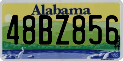 AL license plate 48BZ856