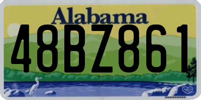 AL license plate 48BZ861