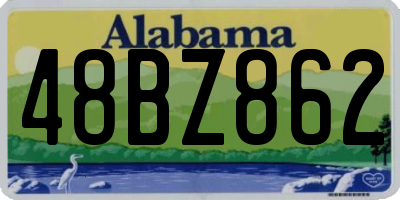AL license plate 48BZ862