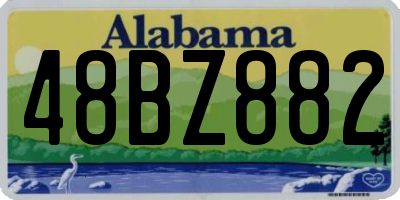 AL license plate 48BZ882