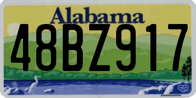 AL license plate 48BZ917