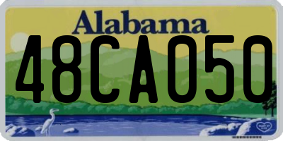 AL license plate 48CA050