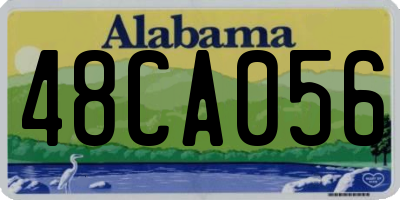 AL license plate 48CA056