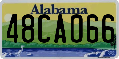 AL license plate 48CA066