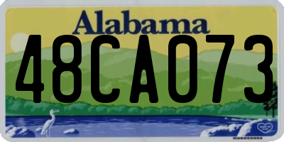AL license plate 48CA073