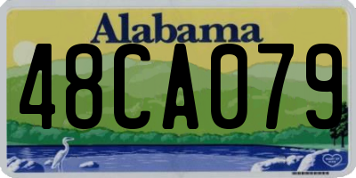 AL license plate 48CA079