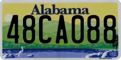 AL license plate 48CA088